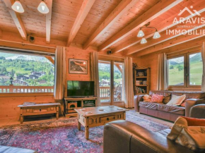 Grand chalet mitoyen, 10 chambres, 20 pers, pied de pistes, garages, Wi-Fi, linge inclus! - FR-1-391-114
